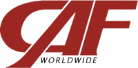 CAF Worldwide logo